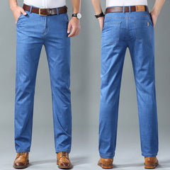 Stylish Men's Slim Fit Jeans with Trendy Design for All Seasons