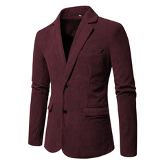 Stylish Corduroy Blazer for Men - Perfect for Casual and Formal Occasions