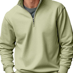 Men's Stylish Quarter-Zip Pullover for Casual and Active Wear