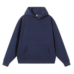 Oversized Hoodie with Stylish Layering Design for Men