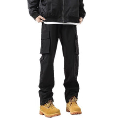 Men's Cargo Pants with Adjustable Waistband and Utility Pockets - Perfect for Casual and Outdoor Adventures