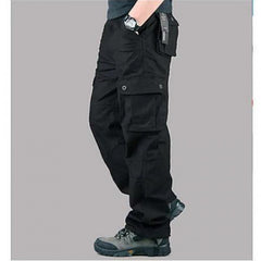 Men's Multi-Pocket Cargo Pants for Outdoor Adventures