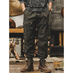 Utility Cargo Pants with Multi-Pocket Design for Outdoor Adventures