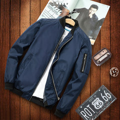 Men's Military-Style Bomber Jacket - Stylish And Functional For Everyday Wear