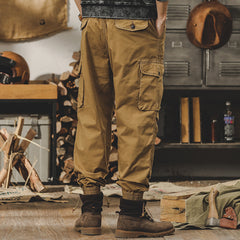 Utility Cargo Pants with Multi-Pocket Design for Outdoor Adventures