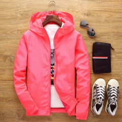 Stylish Men's Hooded Jacket - Perfect For Casual Outings