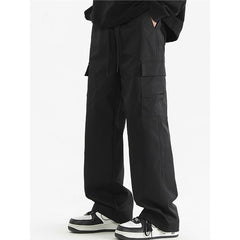 Stylish Wide-Leg Cargo Pants for Men - Perfect for Casual and Streetwear Outfits