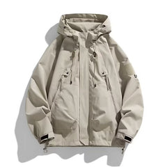 Stylish Waterproof Outdoor Jacket For Men - Perfect For All-Weather Adventures