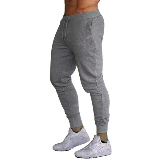 Men's Stylish Slim Fit Jogger Pants with Adjustable Waistband - Perfect for Casual and Sporty Looks