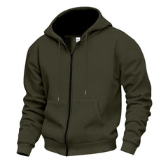 Stylish Zip-Up Hoodie for Men - Perfect for Casual and Sporty Looks