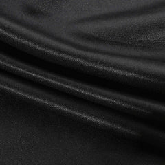 Men's Leather Stitching Zip-up Round Neck Long-sleeved T-shirt (Internal T-shirt Not Included) 12785925U