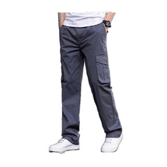 Men's Multi-Pocket Cargo Pants for Outdoor Adventures