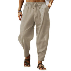 Men's Casual Drawstring Harem Pants - Perfect for Summer and Everyday Wear