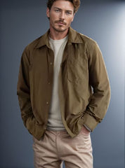 Stylish Men's Casual Jacket with Classic Design for Everyday Wear