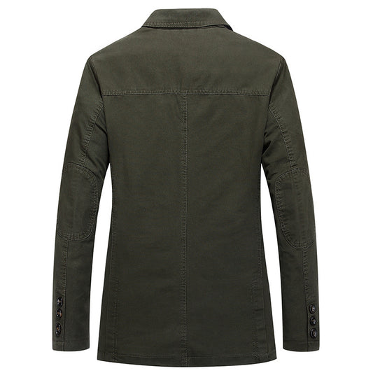 Men's Stylish Olive Green Blazer - Perfect for Casual and Formal Occasions