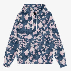 Blue and Pink Camouflage Hoodie