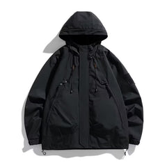 Stylish Waterproof Outdoor Jacket For Men - Perfect For All-Weather Adventures