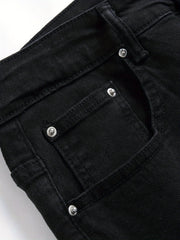 Stylish Black Skinny Jeans - Perfect for Casual and Trendy Looks