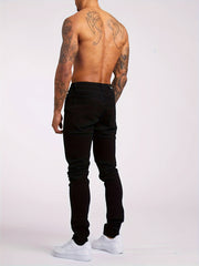 Stylish Black Skinny Jeans - Perfect for Casual and Trendy Looks