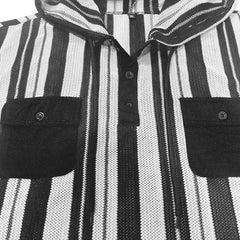 Men's Casual Striped Sleeveless Hooded Tank Top MTA0708D5X