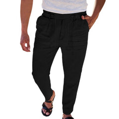 Men's Casual Drawstring Trousers - Perfect for Summer Outdoors