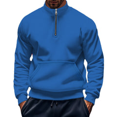 Men's Stylish Half-Zip Pullover for Urban Explorers