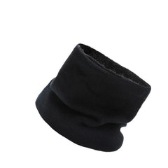 Men's Winter Plus Velvet Hat Scarf Gloves Three-piece Knitted Hat 11161881K
