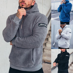 Cozy Fleece Hoodie for Men - Perfect for Casual and Outdoor Wear