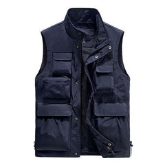 Men's Outdoor Multi-pocket Quick-drying Vest 65344280M