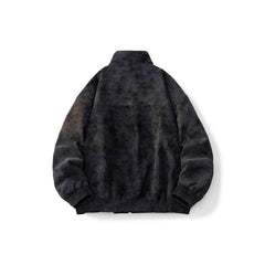 Stylish Tie-Dye Bomber Jacket for Casual and Outdoor Wear