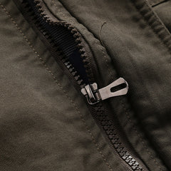 Military-Style Jacket With Embroidered Patches - Perfect For Casual And Outdoor Adventures