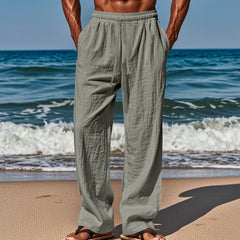 Men's Casual Beachwear Trousers - Perfect for Summer Relaxation
