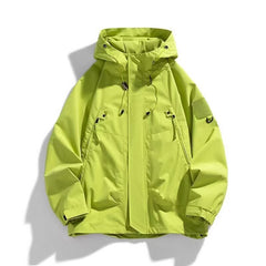 Stylish Waterproof Outdoor Jacket For Men - Perfect For All-Weather Adventures