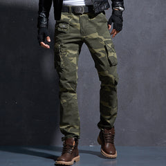 Camouflage Cargo Pants for Men - Perfect for Outdoor Adventures and Casual Wear