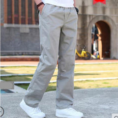 Men's Multi-Pocket Cargo Pants for Outdoor Adventures