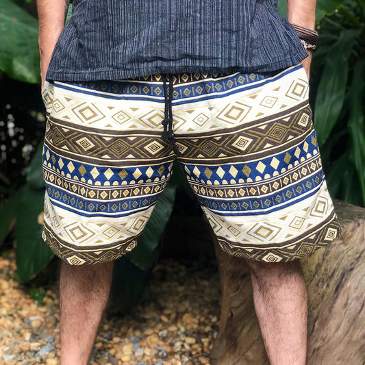 Vibrant Floral Print Shorts for Men - Perfect for Summer Outings and Casual Wear