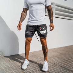 Men's Smiley Shorts Performance Shorts