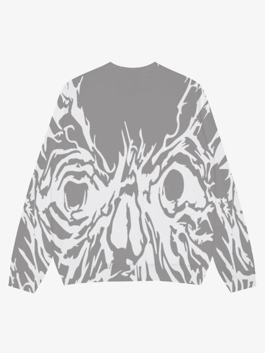 Skull and Snake Graphic Sweatshirt