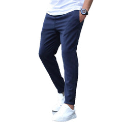 Men's Slim Fit Jogger Pants with Elastic Waistband and Drawstring