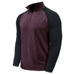 Men's Stylish Half-Zip Pullover Shirt For Outdoor Adventures