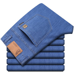 Stylish Men's Slim Fit Jeans with Trendy Design for All Seasons