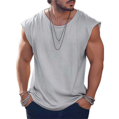 Men's Summer Comfortable, Skin-Friendly Padded Tank Top MTA3116C7U