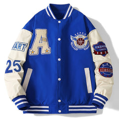 Stylish Embroidered Baseball Jacket for Men - Perfect for Casual and Sporty Looks