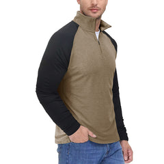 Men's Stylish Half-Zip Pullover Shirt For Outdoor Adventures