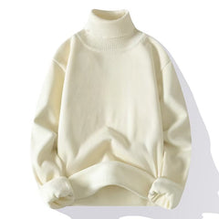 High Neck Knit Sweater for Men - Stylish and Cozy Winter Wear