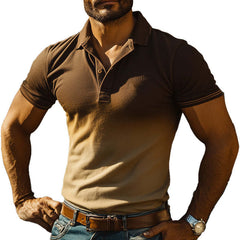 Men's Stylish And Comfortable Short-Sleeved Polo Shirt MTA2143C4P