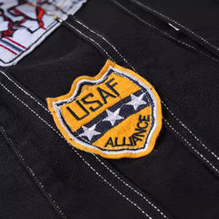 Stylish Denim Vest with Embroidered Patches for Men - Perfect for Casual and Outdoor Adventures