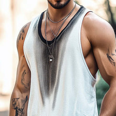 Men's Summer Comfortable Skin-Friendly Cool Tank Top MTA2808C4U