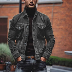 Men's Corduroy Jacket - Stylish and Durable for Everyday Wear