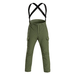 Tactical Outdoor Jacket and Suspender Pants Set - Perfect for All-Weather Adventures